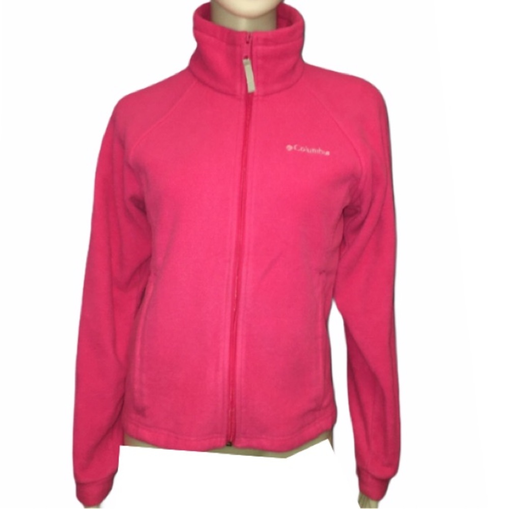Pink Columbia Zip Sweater Girls Size 14/16
